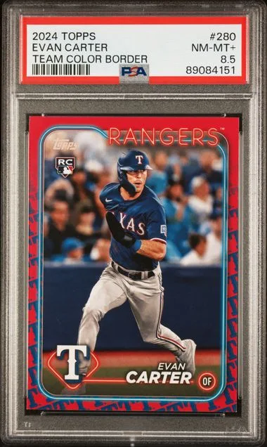 2024 Topps Evan Carter #280 card image