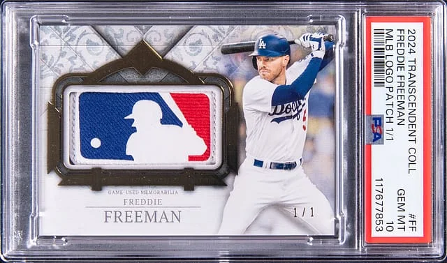 2024 Topps Freddie Freeman Transcendent Collection MLB Logo Patches #FF card image