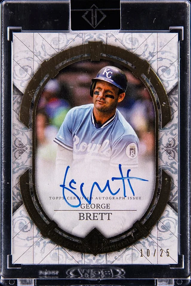 2024 Topps George Brett Transcendent Collection Autographs #TCA-GB card image