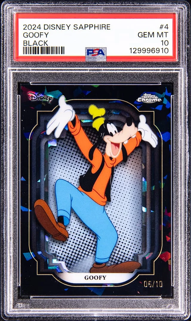 2024 Topps Goofy Disney Sapphire Black #4 card image