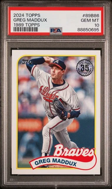 2024 Topps Greg Maddux 1989 Topps Baseball #89B86 card image