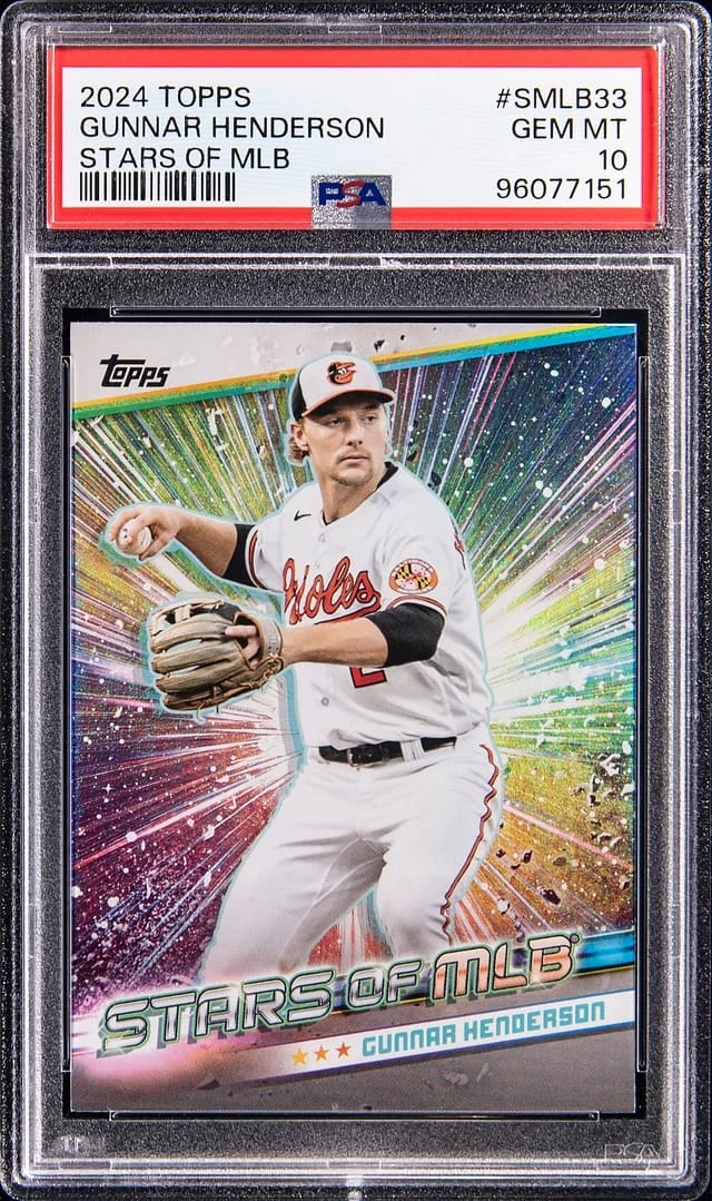 2024 Topps Gunnar Henderson Stars of MLB #SMLB-33 card image