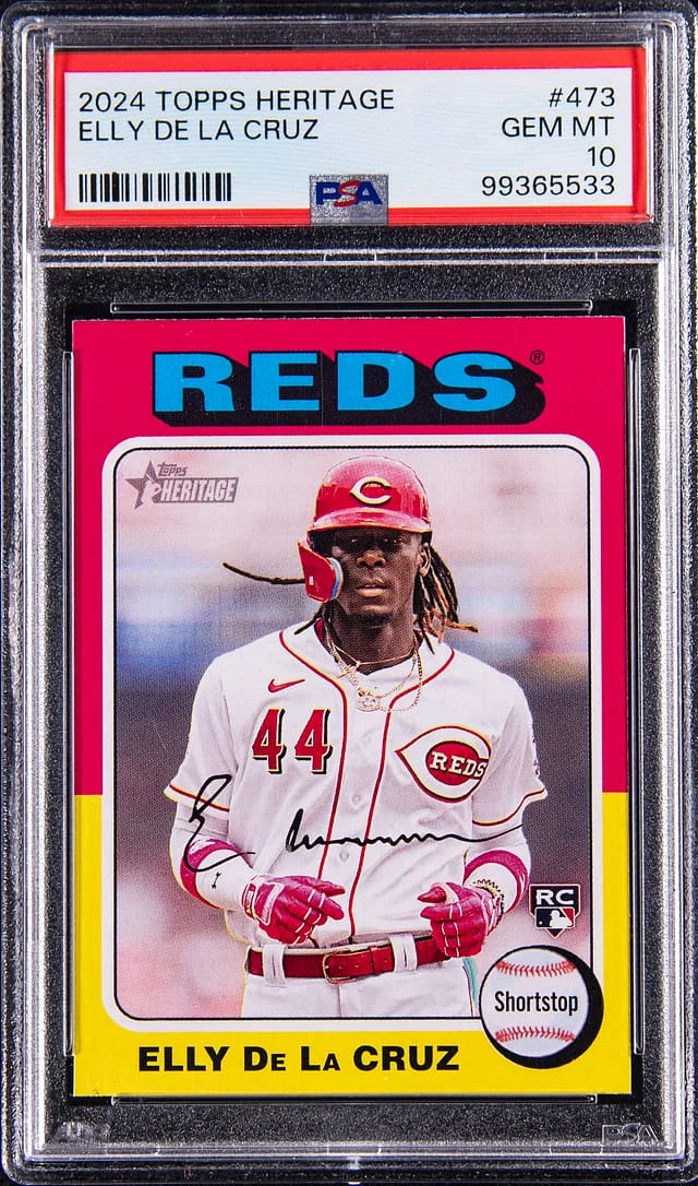2024 Topps Heritage Elly De La Cruz #473 card image