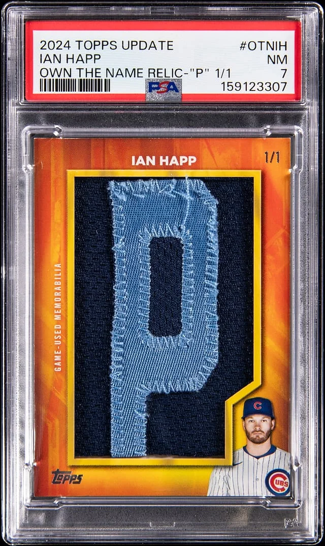 2024 Topps Ian Happ Own The Name Relic P #OTN-IH card image