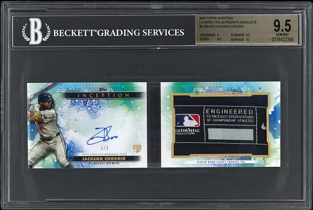 2024 Topps Inception Laundry #no-number card image