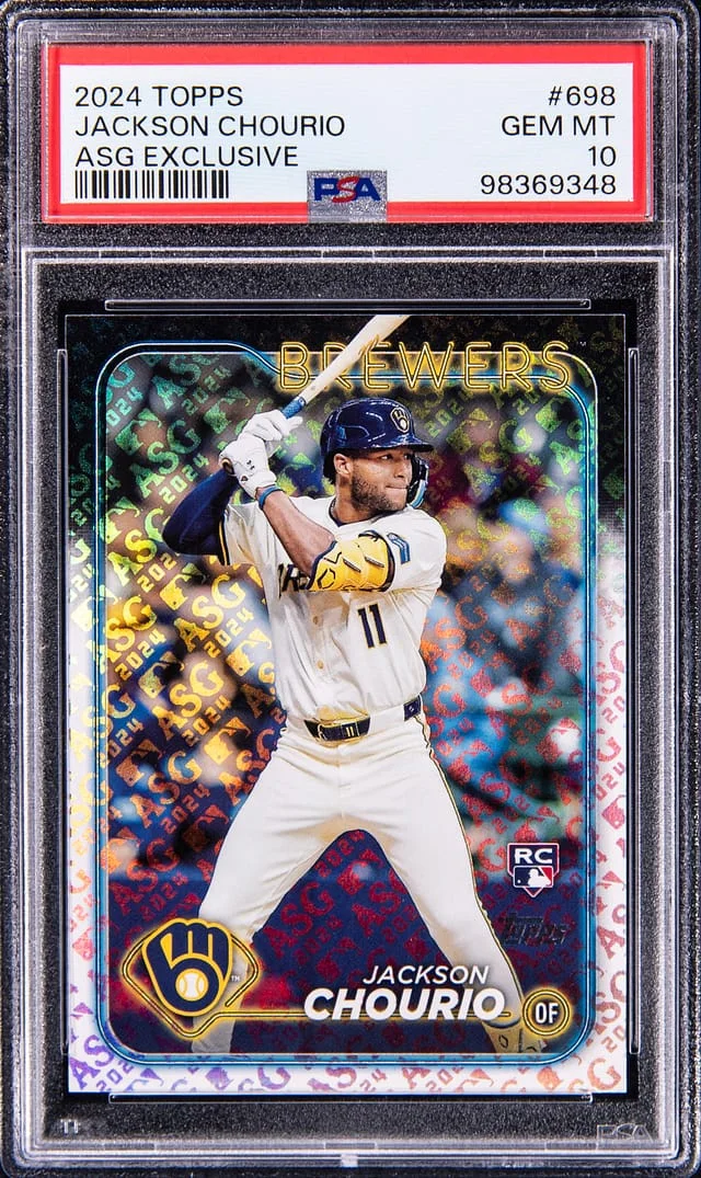 2024 Topps Jackson Chourio ASG Exclusive #698 card image