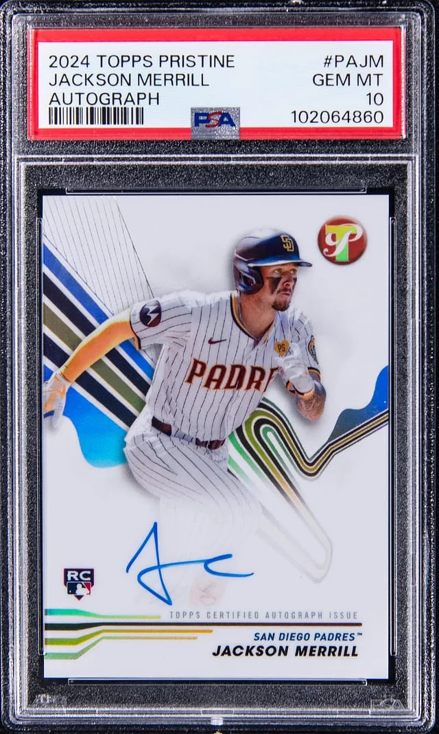 2024 Topps Jackson Merrill Pristine Autograph #PAJM card image