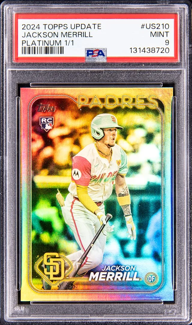 2024 Topps Jackson Merrill Platinum #US210 card image