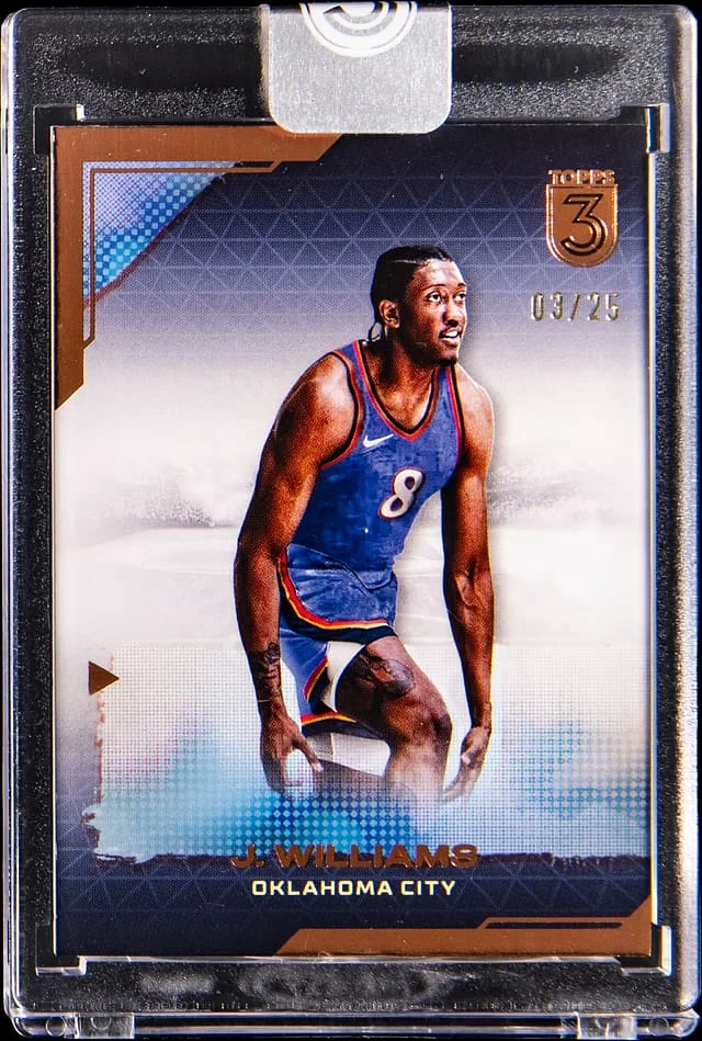 2024 Topps Jalen Williams - Topps Encased 3 Bronze #24 card image