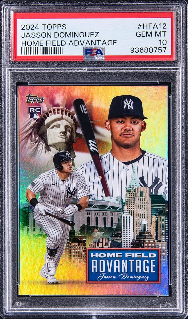 2024 Topps Jasson Dominguez Home Field Advantage #HFA12 card image