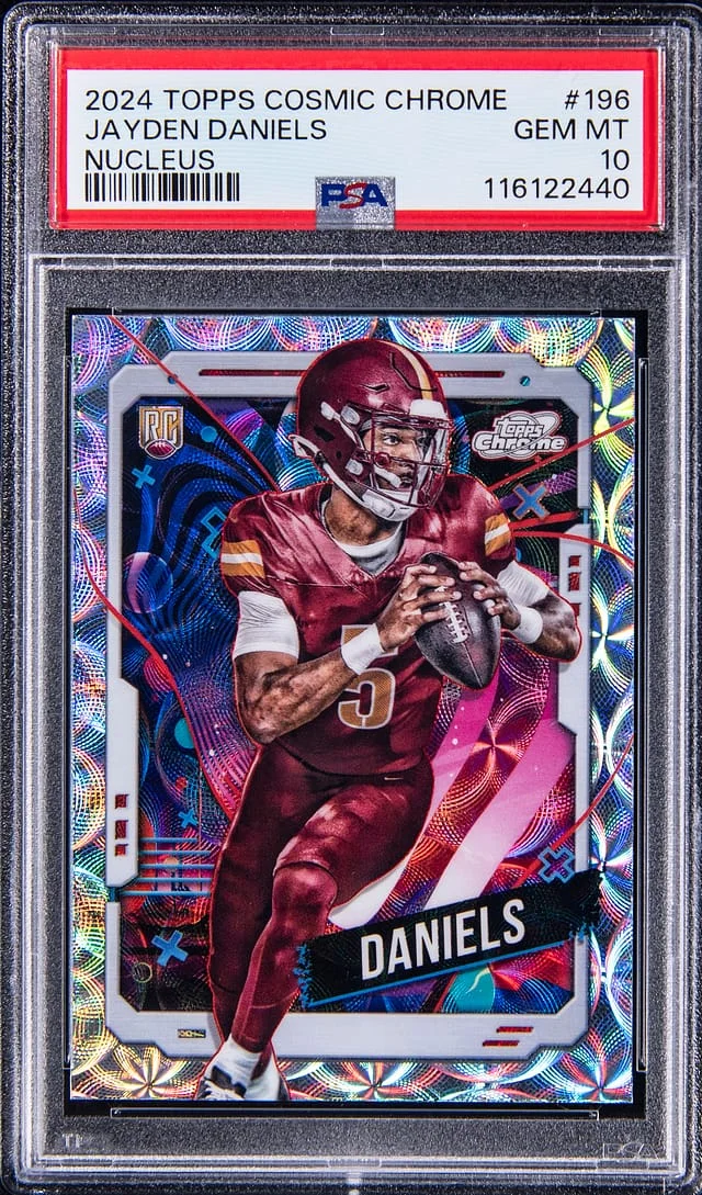 2024 Topps Jayden Daniels Resurgence Red Static #196 card image