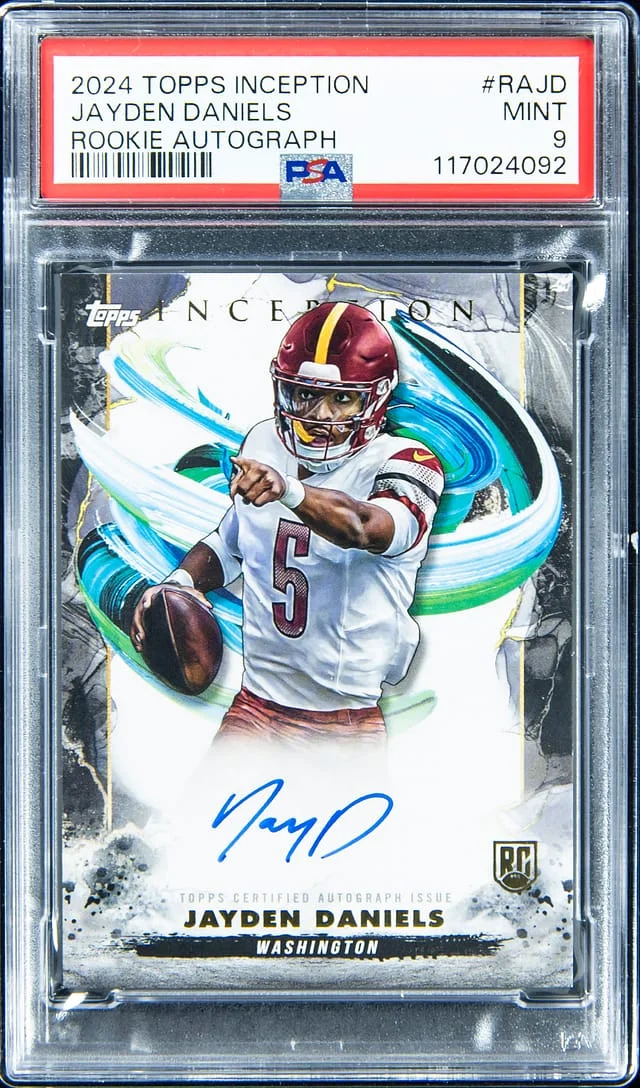 2024 Topps Jayden Daniels Inception Autographs #RA-JD card image