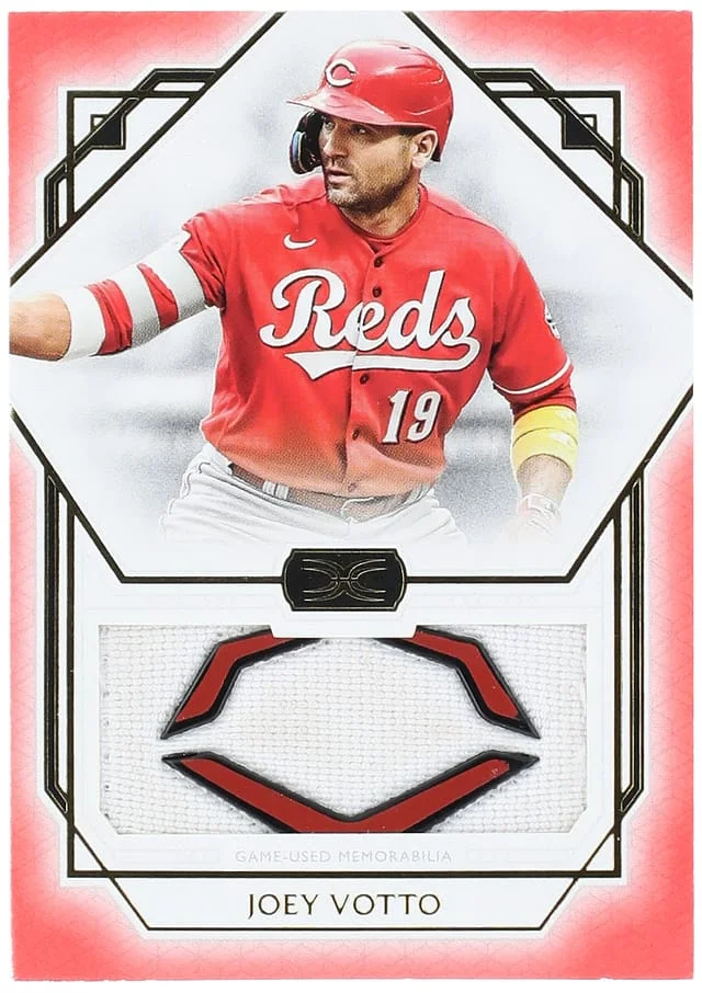 2024 Topps Joey Votto Definitive Collection Protectors at the Plate Relic #PPR-JV card image