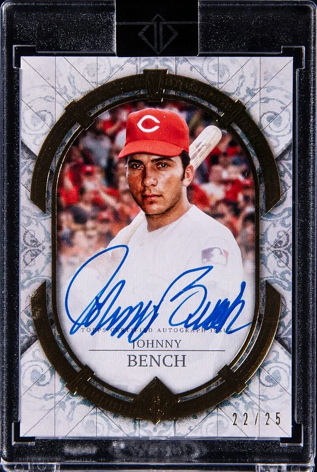 2024 Topps Johnny Bench Transcendent Collection Autographs #TCA-JBE card image