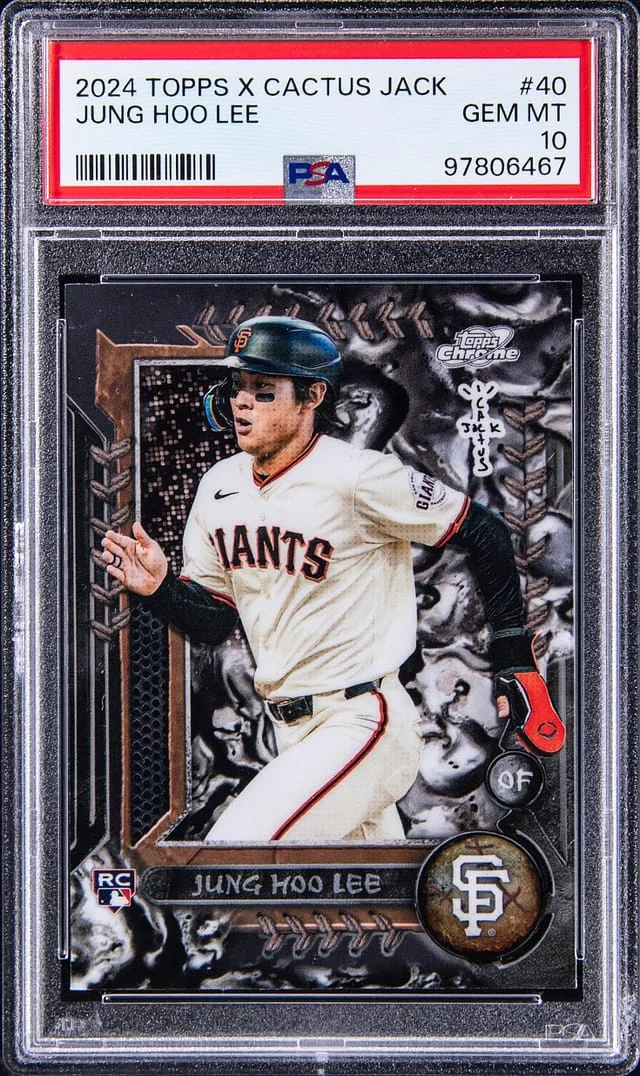 2024 Topps Jung Hoo Lee X Cactus Jack #40 card image
