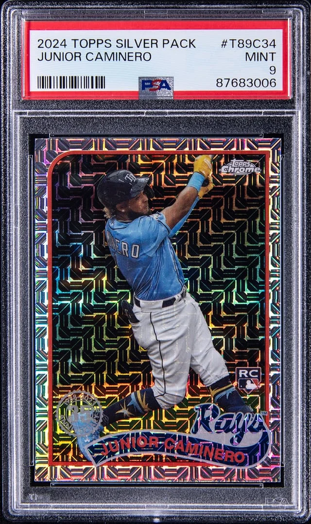 2024 Topps Junior Caminero Silver Pack #T89C-34 card image