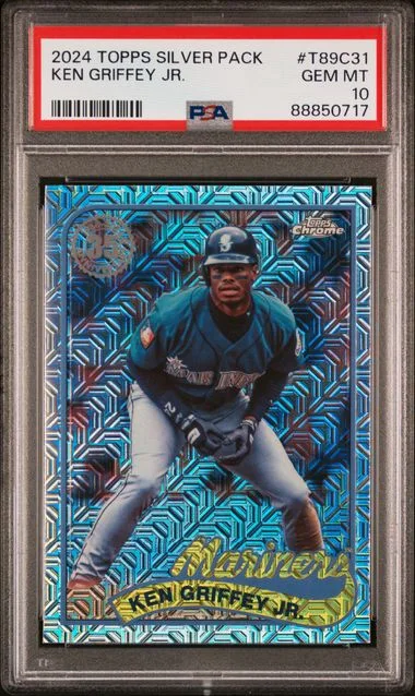 2024 Topps Ken Griffey Jr. Silver Pack 1989 Chrome Promo #T89C31 card image