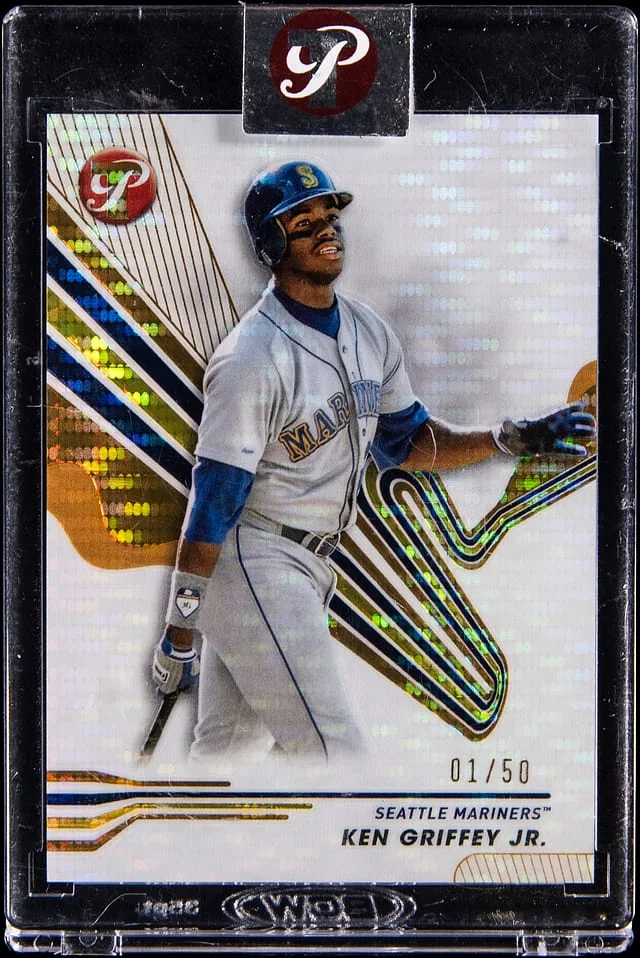 2024 Topps Ken Griffey Jr. - Topps Encased Pristine Gold Pristine #230 card image