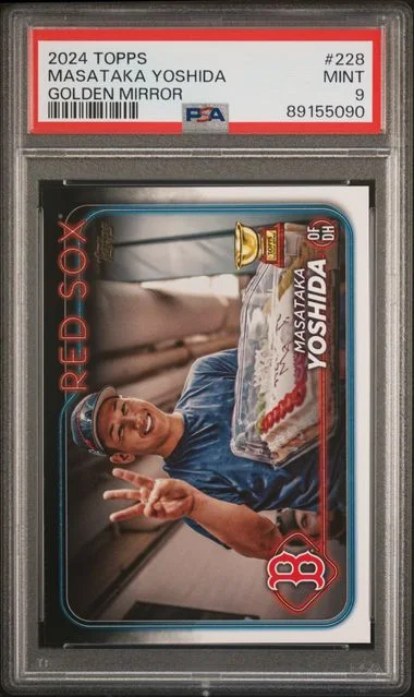 2024 Topps Masataka Yoshida Golden Mirror #228 card image