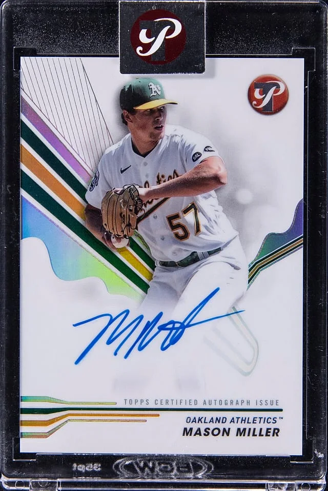 2024 Topps Mason Miller Pristine Autograph #PA-MM card image