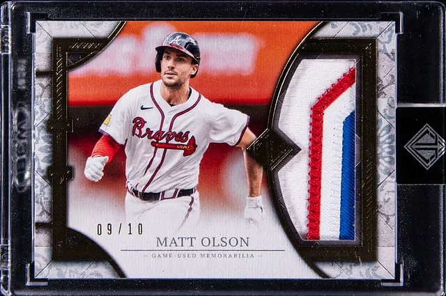 2024 Topps Matt Olson Transcendent Collection Jumbo Patch #JPC-MO card image