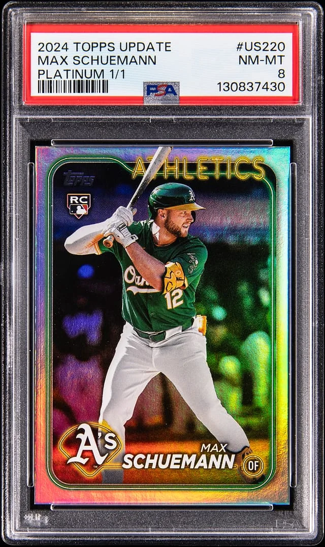 2024 Topps Max Schuemann Platinum #US220 card image