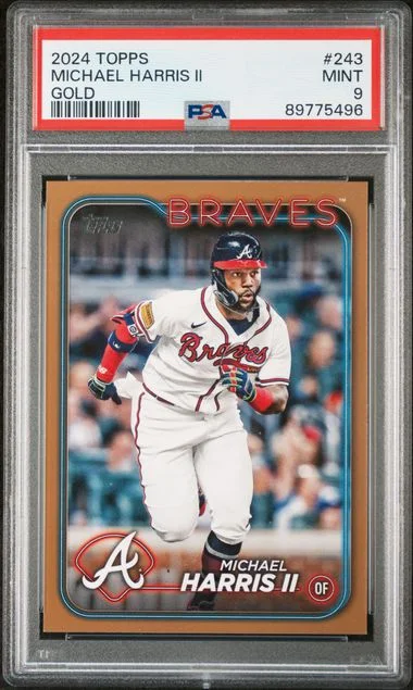 2024 Topps Michael Harris II Gold #243 card image