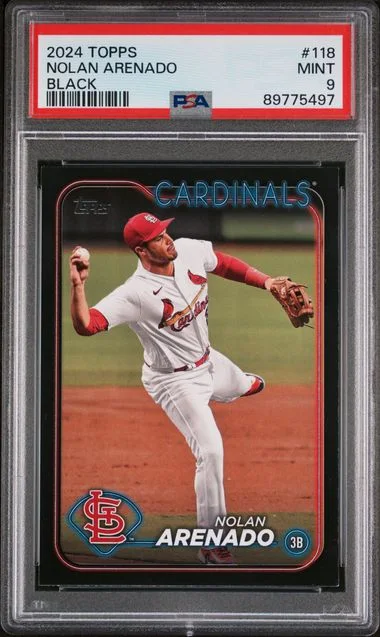 2024 Topps Nolan Arenado Black #118 card image