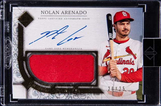 2024 Topps Nolan Arenado Transcendent Collection Autographs #TCAR-NA card image