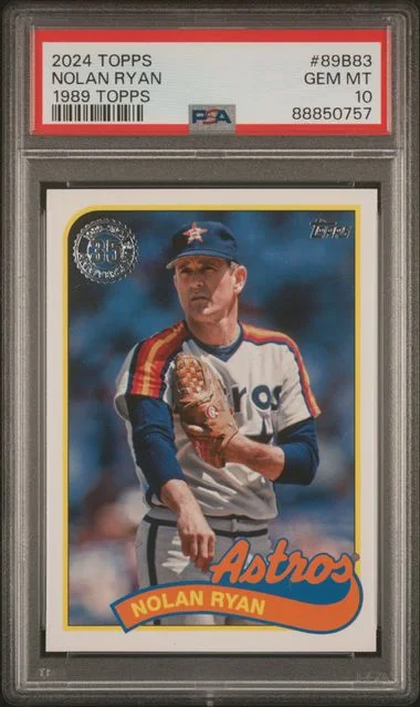 2024 Topps Nolan Ryan 1989 Topps Baseball #89B83 card image