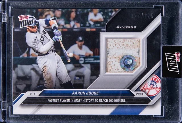 2024 Topps Now Aaron Judge Game-Used #555A card image