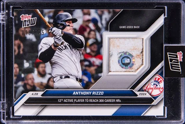 2024 Topps Now Anthony Rizzo 12th Active Player to Reach 300th Career Home Runs #131A card image