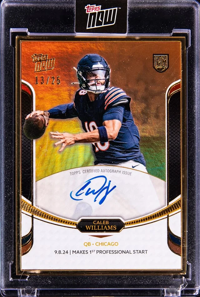 2024 Topps Now Caleb Williams #2-A card image