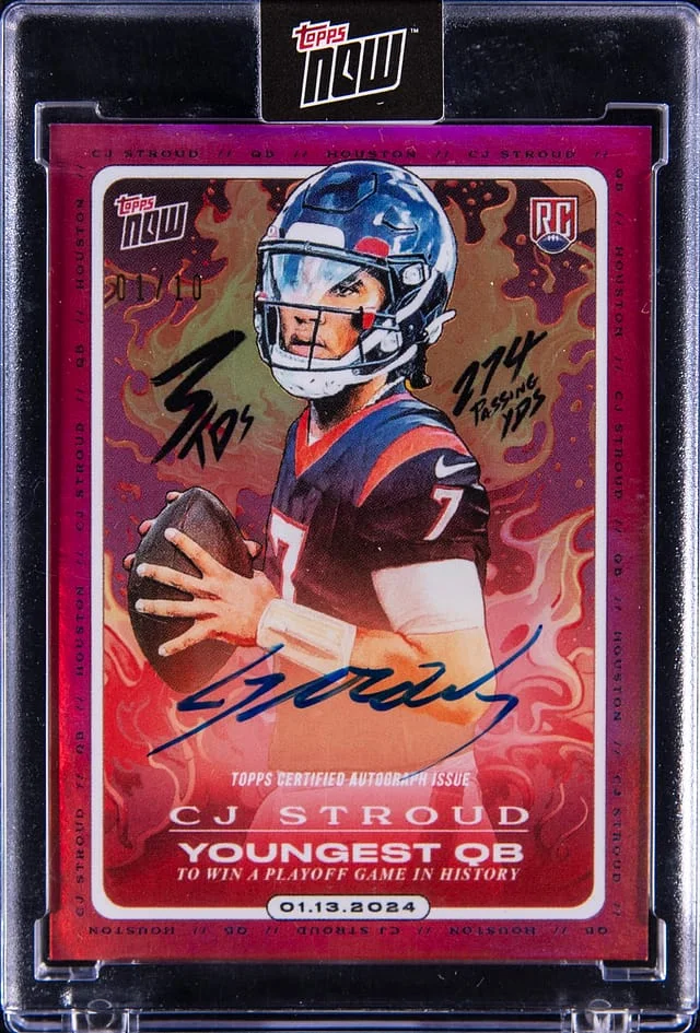 2024 Topps Now CJ Stroud #CJ2A card image