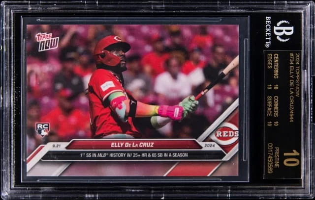 2024 Topps Now Elly De La Cruz #734 card image