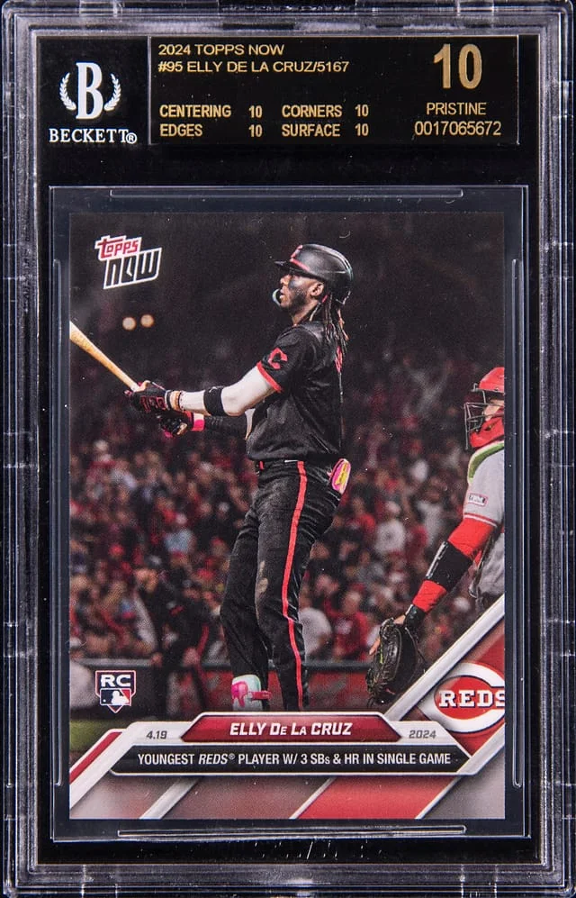 2024 Topps Now Elly De La Cruz #95 card image