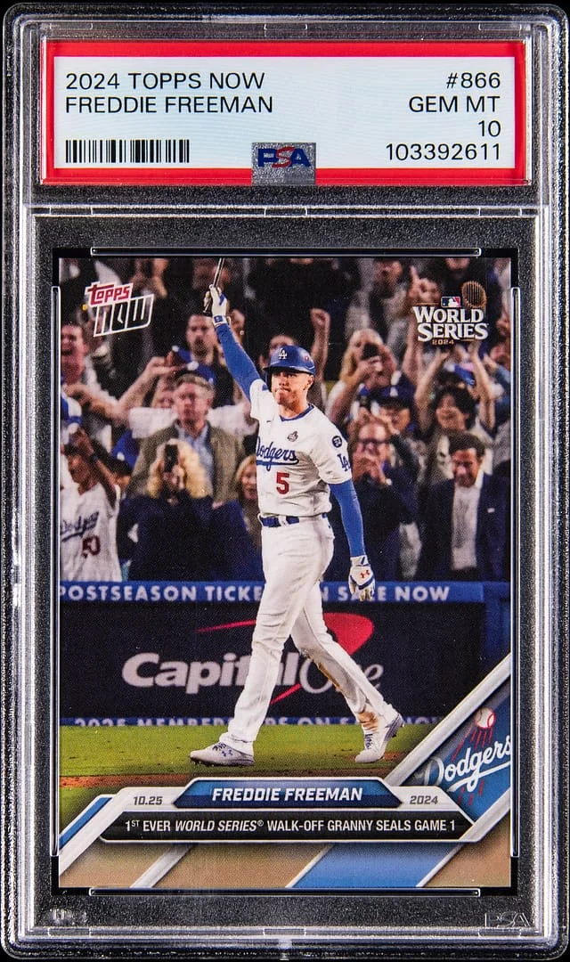 2024 Topps Now Freddie Freeman #866 card image