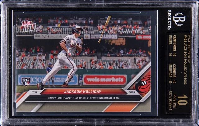 2024 Topps Now Jackson Holliday #498 card image