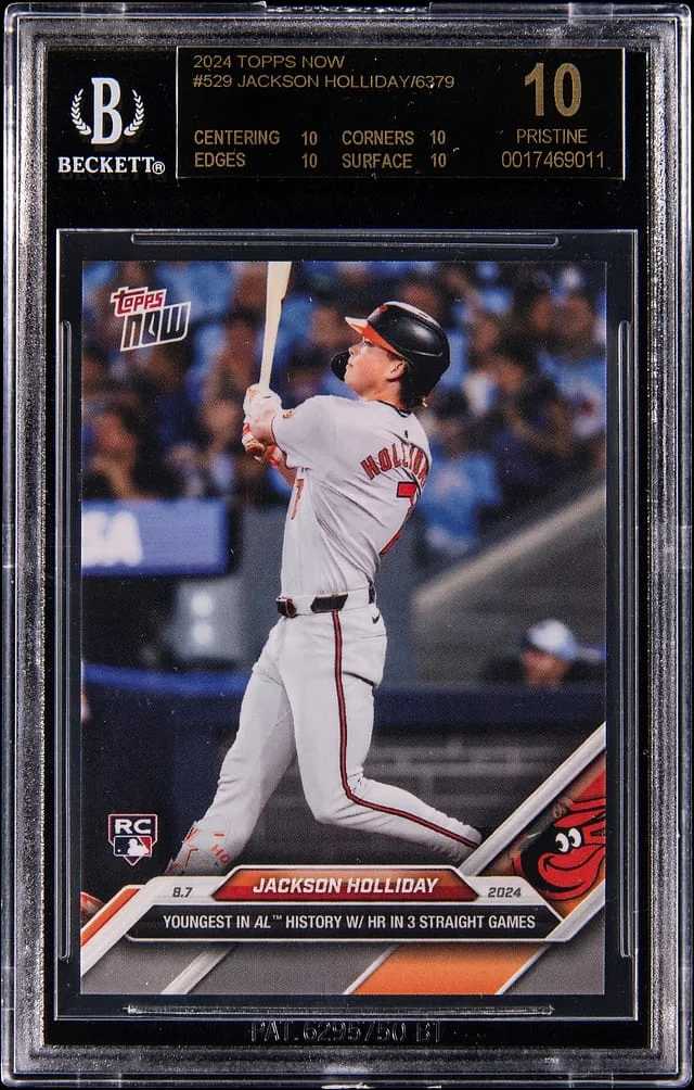 2024 Topps Now Jackson Holliday #529 card image