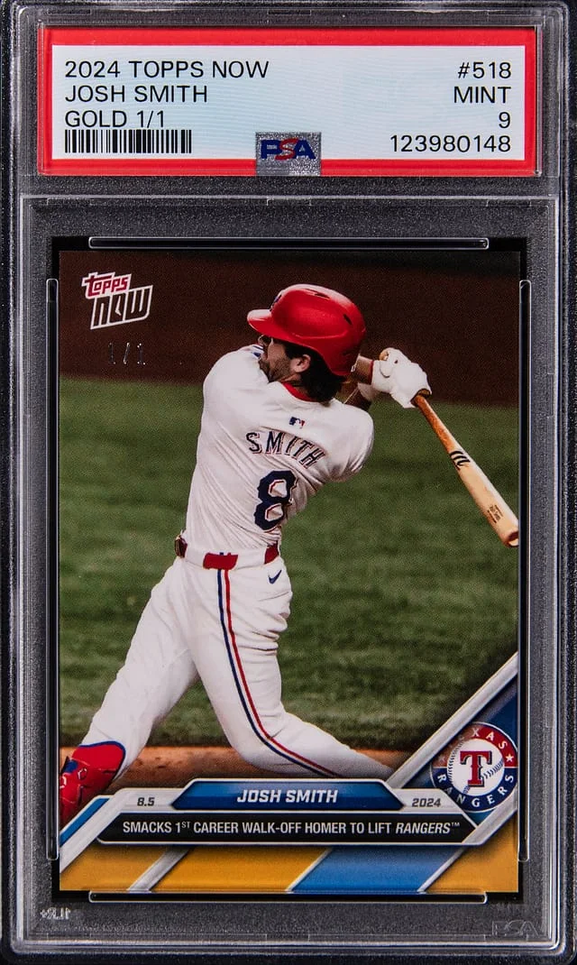 2024 Topps Now Josh Smith Gold #518 card image