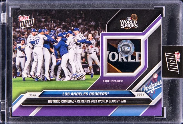 2024 Topps Now Los Angeles Dodgers World Series #885D card image