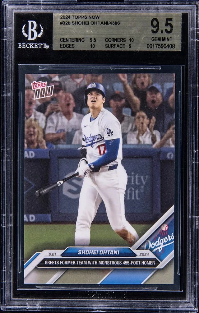 2024 Topps Now Shohei Ohtani #328 card image