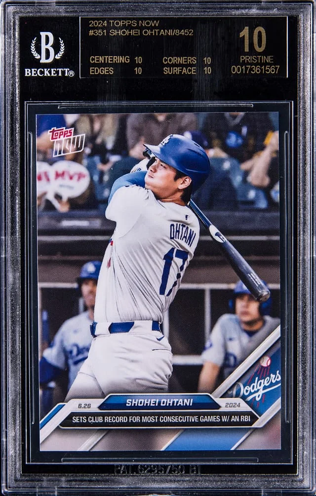 2024 Topps Now Shohei Ohtani #351 card image
