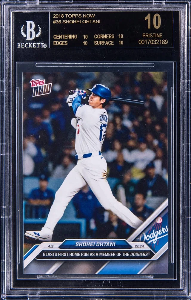 2024 Topps Now Shohei Ohtani #36 card image