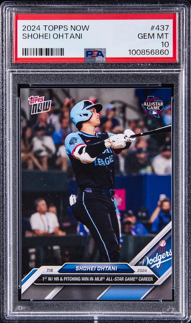 2024 Topps Now Shohei Ohtani #437 card image