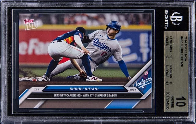 2024 Topps Now Shohei Ohtani #487 card image
