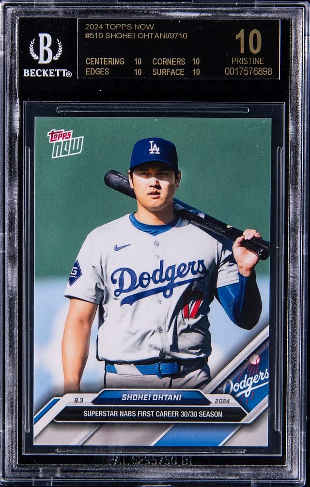 2024 Topps Now Shohei Ohtani #510 card image