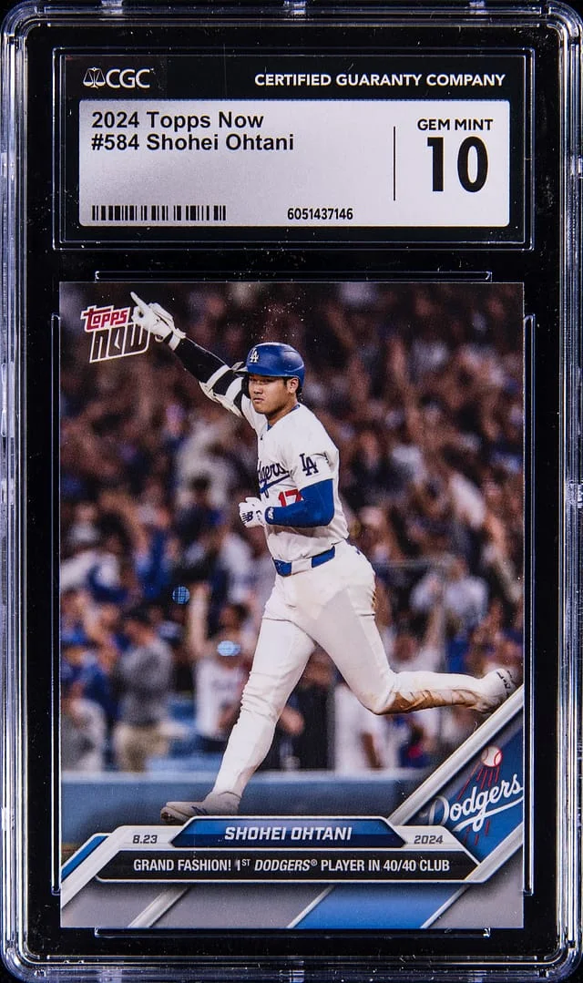 2024 Topps Now Shohei Ohtani #584 card image