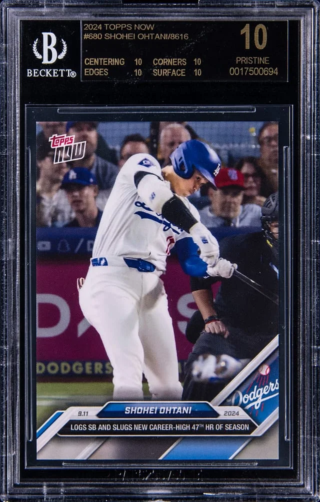 2024 Topps Now Shohei Ohtani #680 card image