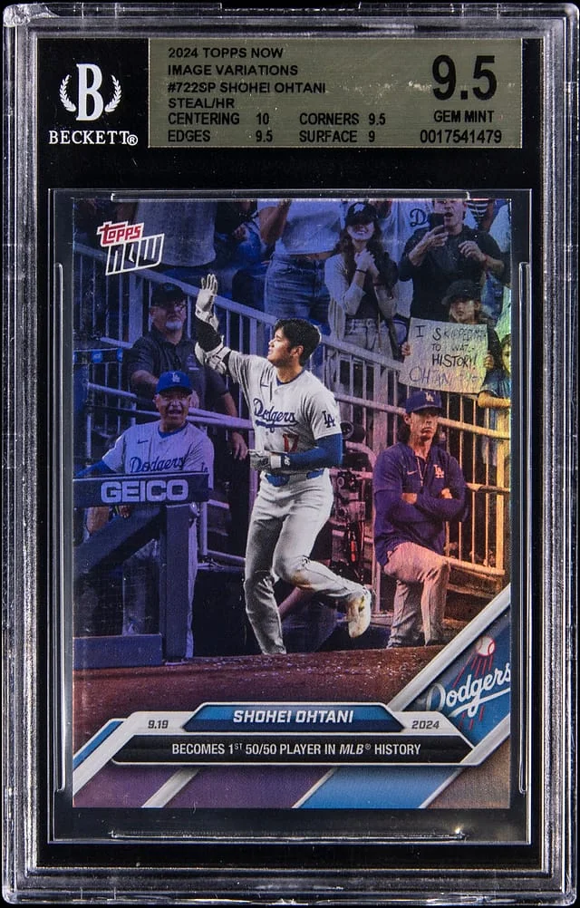 2024 Topps Now Shohei Ohtani Image Variations #722SP card image